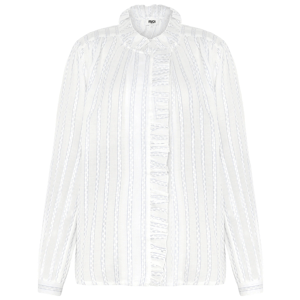 FRNCH Celena White Shirt